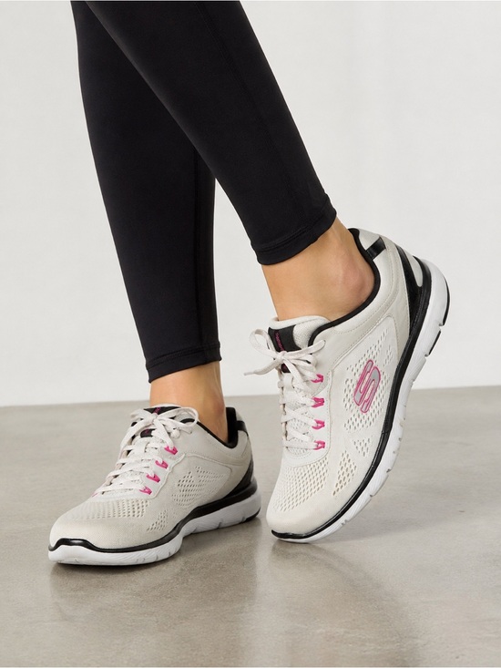 Skechers Shoes - Skechers Air-Cooled Memory Foam Athletic Sneakers Women’s 9 Off White Pink